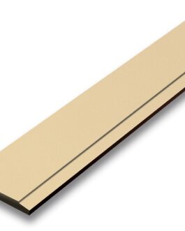 ไม้เชิงชายสมาร์ทวูด เอสซีจี ผิวเรียบ สีรองพื้นครีม 20x300x1.6 ซม.