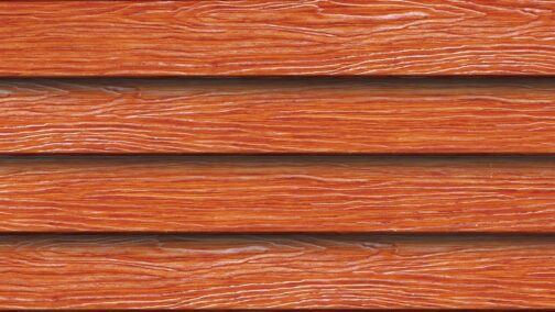 ไม้ฝา เอสซีจี รุ่นประกายเงา ขนาด 15x400x0.8 ซม. สีสักทองประกายเงา