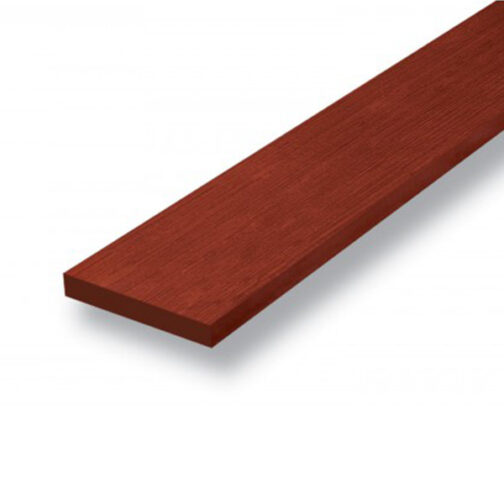 ไม้ชานพักบันได เอสซีจี สีไม้แดง ขนาด 15X300X2.5 ซม.