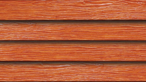 ไม้ฝาเอสซีจี สีสักทอง ประกายเงาพลัส ขนาด 15x300x0.8 ซม.