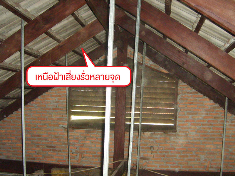 หมดปัญหาหลังคารั่วซึมซ้ำซาก หากเลือกใช้ช่างซ่อมหลังคาชำนาญงาน