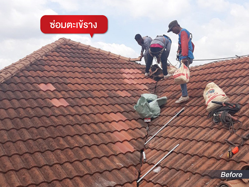 หมดปัญหาหลังคารั่วซึมซ้ำซาก หากเลือกใช้ช่างซ่อมหลังคาชำนาญงาน